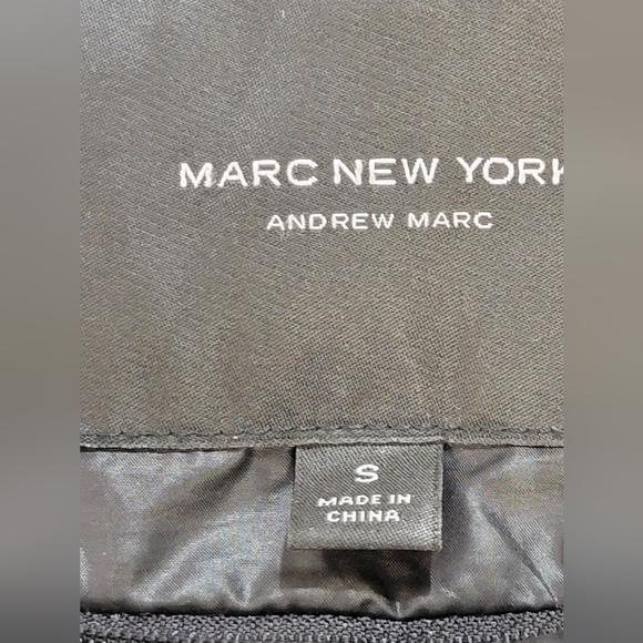 MARC NEW YORK Womens Size Small Black Down Filled Knee Length Puffer Coa… - Picture 3 of 13